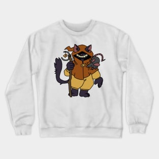 Tabaxi Druid Crewneck Sweatshirt